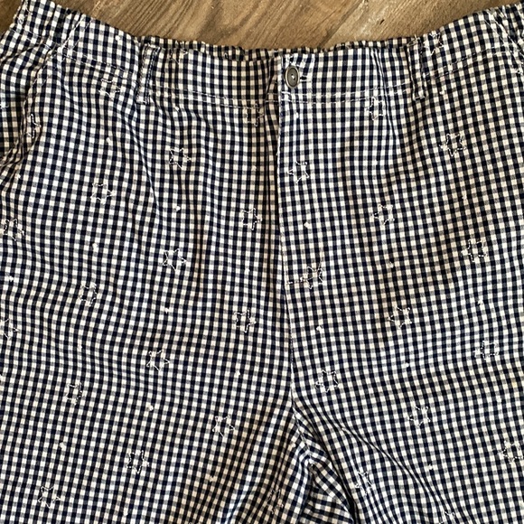 Vintage SagHarbor checkered Capris - Picture 3 of 10